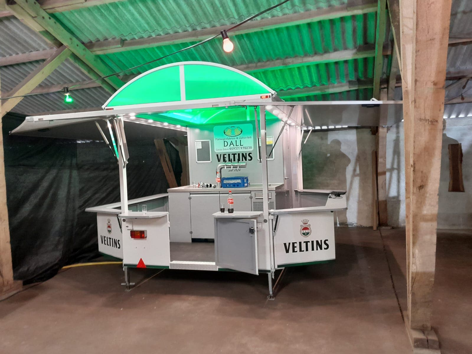 Ausschankwagen Veltins