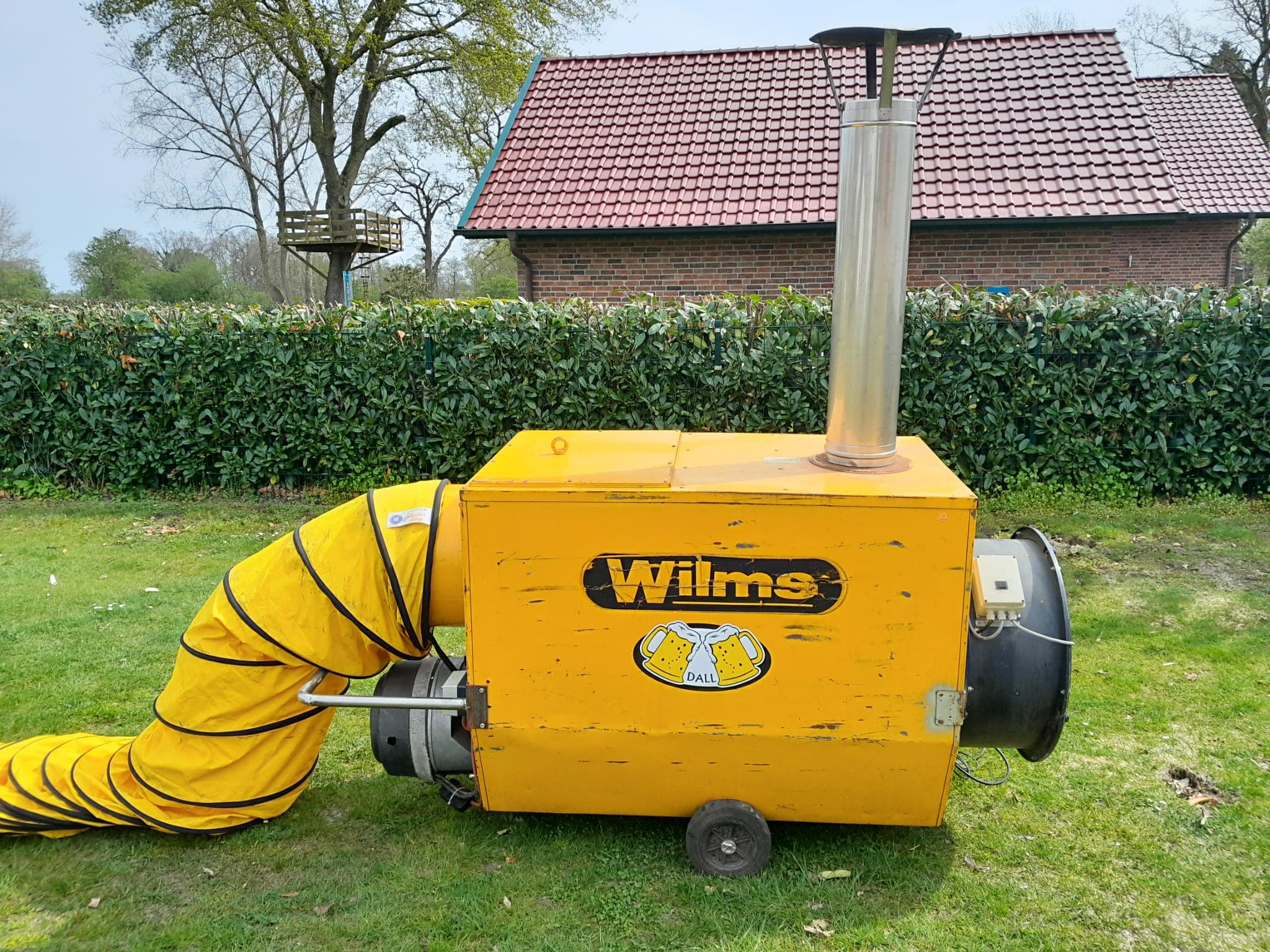 Zeltheizung 115kw