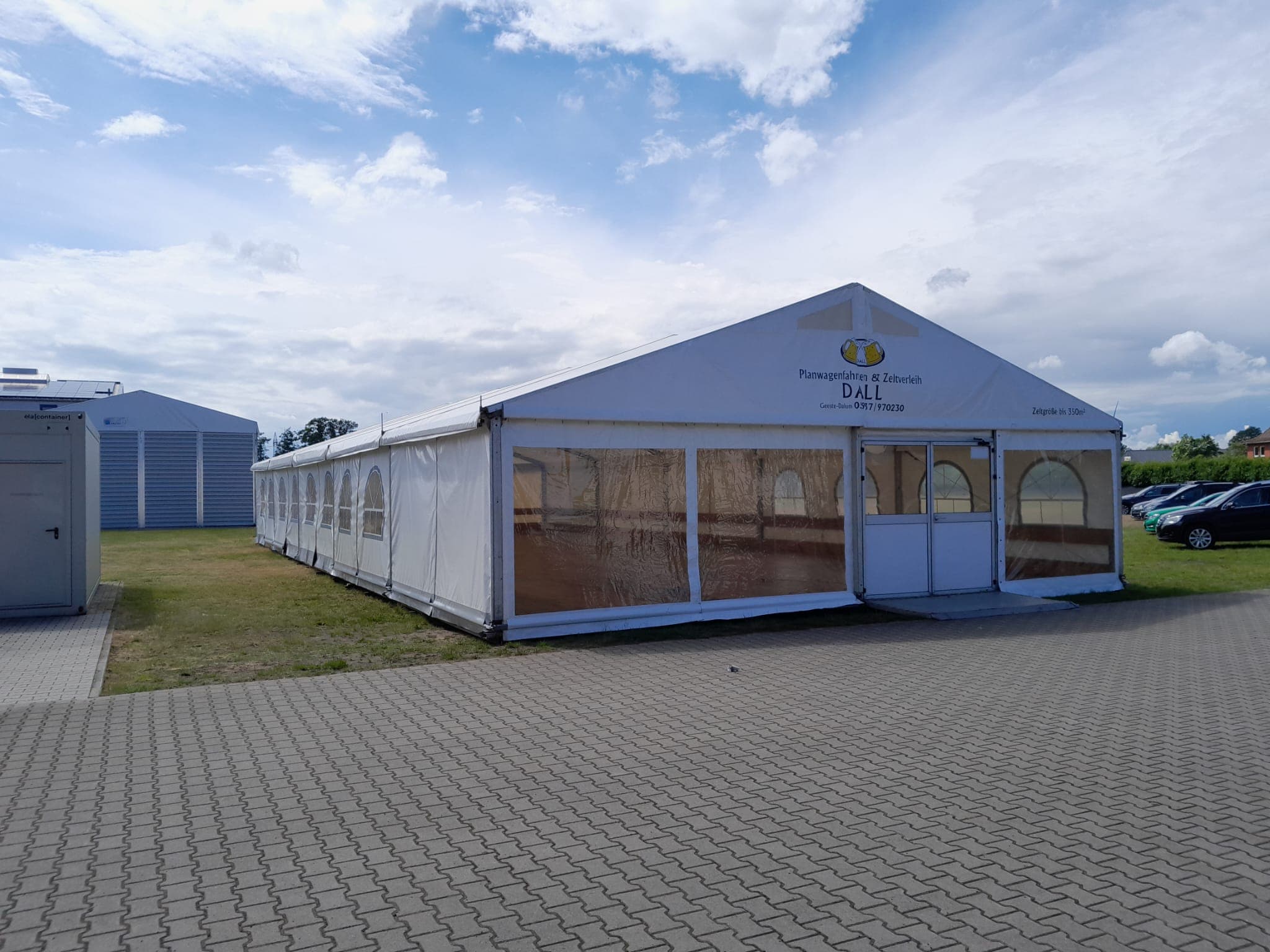 Festzelt 10x25m